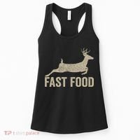 Fast Food Deer Hunter Hunting Women's Tank Top thumb 0