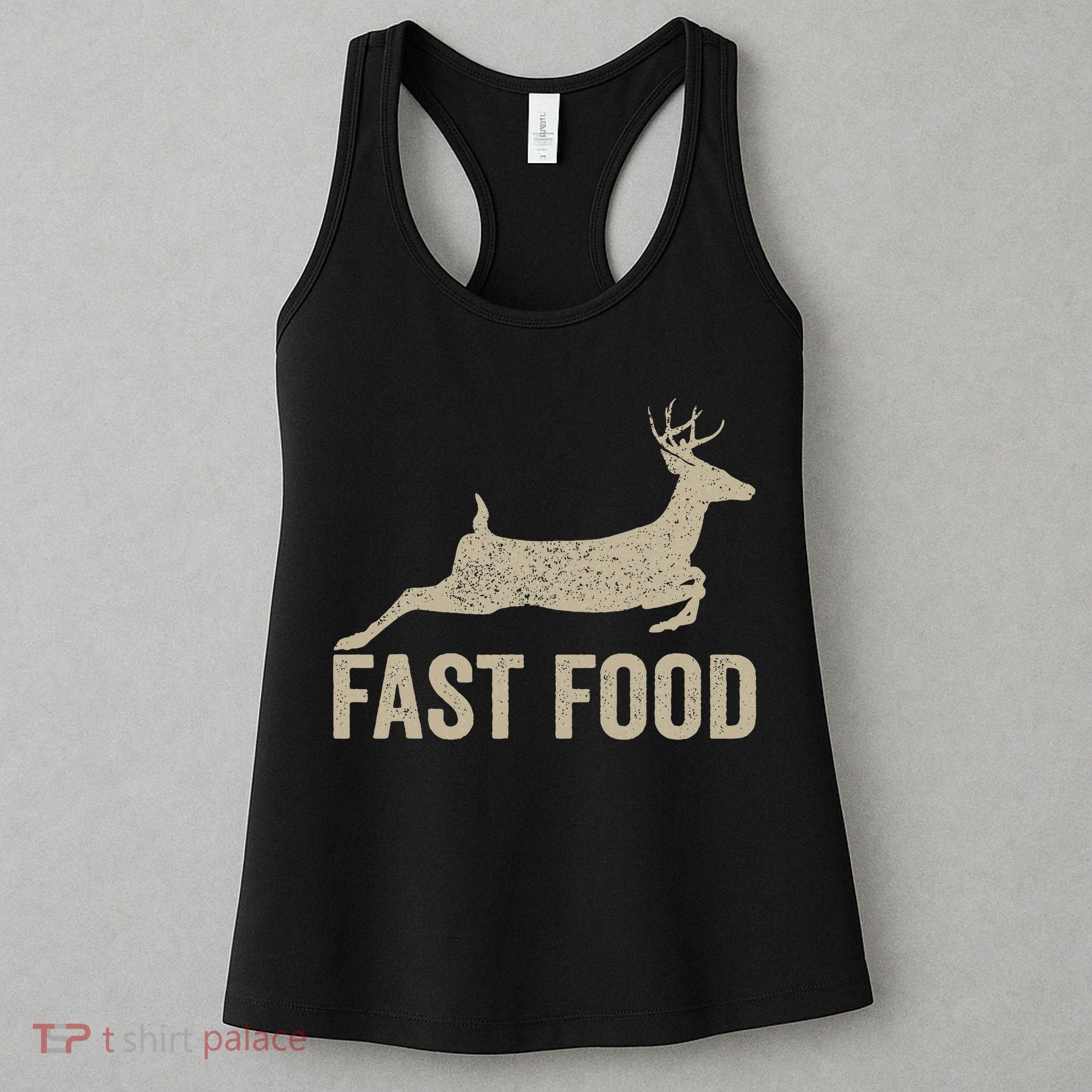 Fast Food Deer Hunter Hunting Women's Tank Top