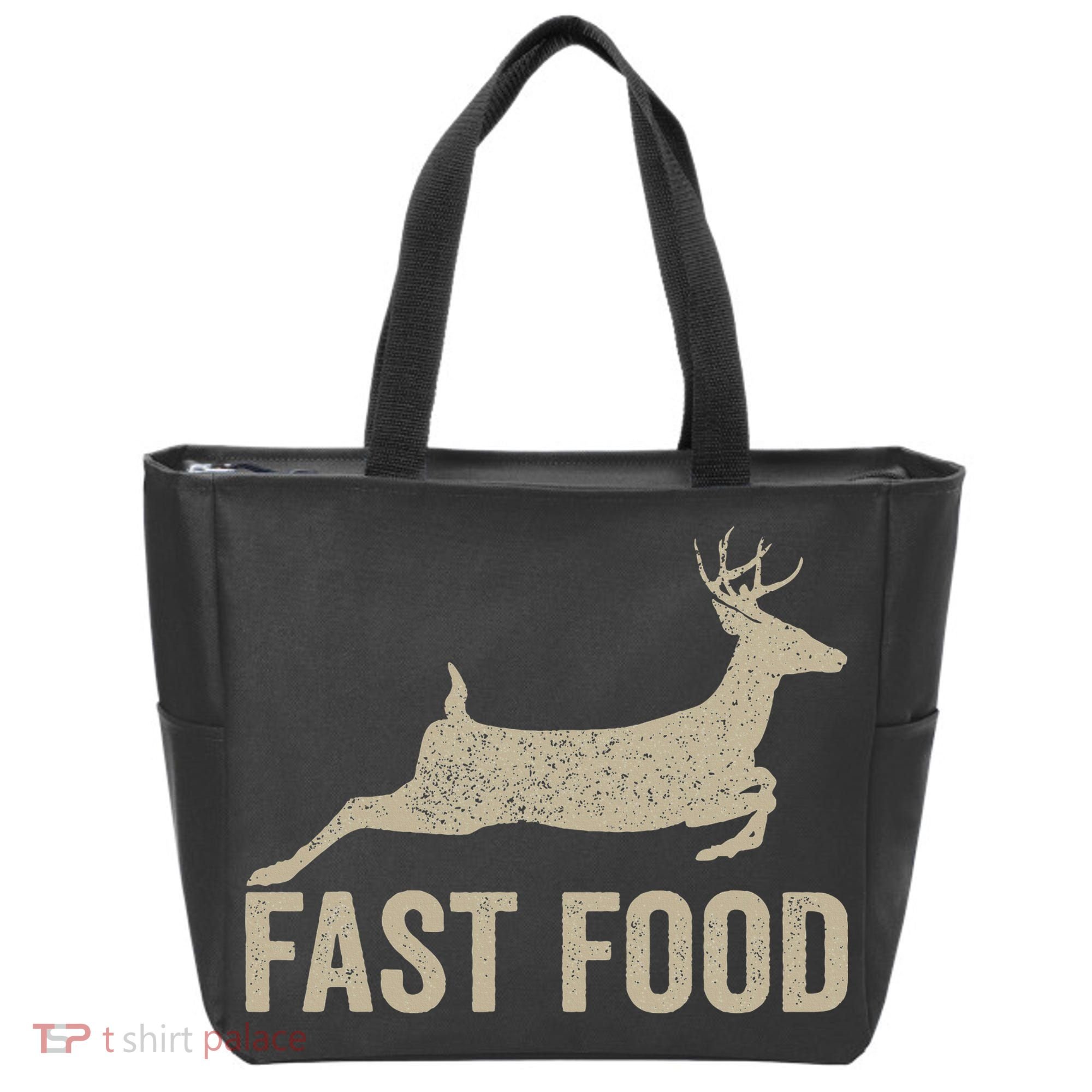 Fast Food Deer Hunter Hunting Tote Bag