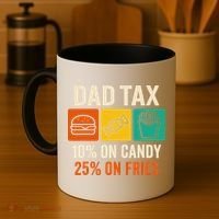 Funny Fathers Day Gift Coffee Mug thumb 4