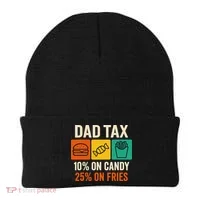 Funny Fathers Day Gift Beanie thumb 0
