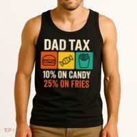 Funny Fathers Day Gift Tank Top thumb 3