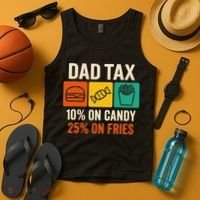 Funny Fathers Day Gift Tank Top thumb 4