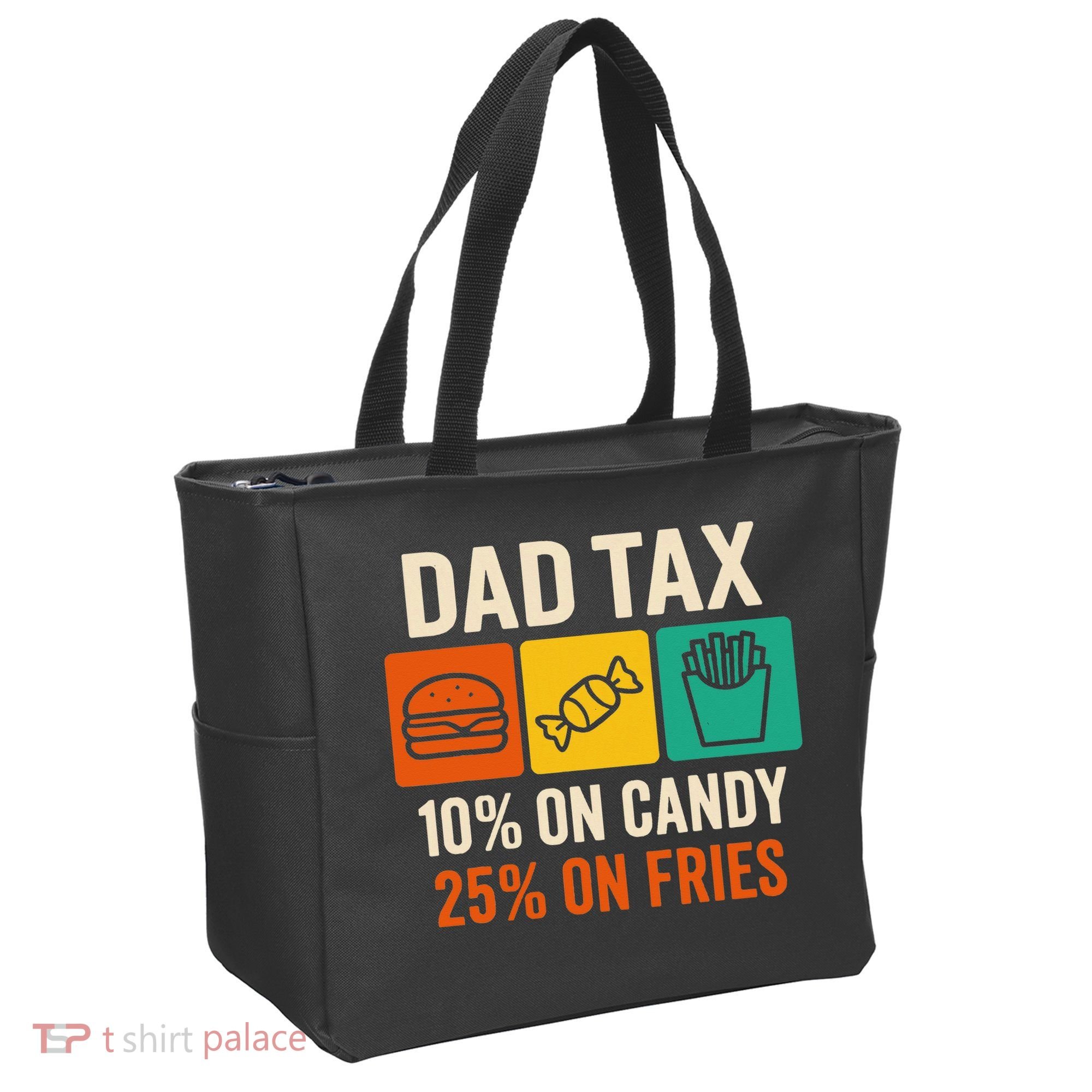 Funny Fathers Day Gift Tote Bag