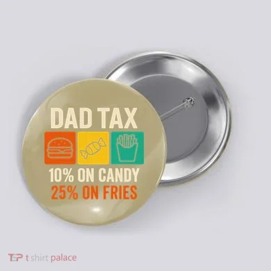 Funny Fathers Day Gift Button