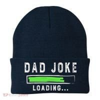 Funny Father's Day Gift Father Present Dad Joke Loading Beanie thumb 0