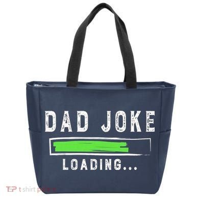 Funny Father's Day Gift Father Present Dad Joke Loading Tote Bag