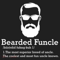 Funny Funcle Definition, Bearded Funcle Tee , Funcle , Beard Lover , Fun Uncle Tumbler thumb 3