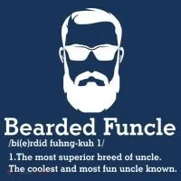 Funny Funcle Definition, Bearded Funcle Tee , Funcle , Beard Lover , Fun Uncle Bucket Hat thumb 4