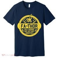 Fa-Thor - fathers day fathers day gift dad father Premium T-Shirt thumb 0