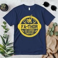 Fa-Thor - fathers day fathers day gift dad father Premium T-Shirt thumb 2