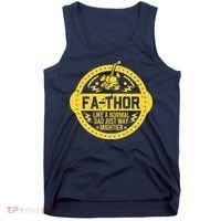 Fa-Thor - fathers day fathers day gift dad father Tank Top thumb 0