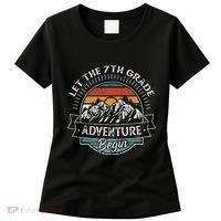 Funny First Day Of School Let The 7th Grade Adventure Begin Women's T-Shirt thumb 0