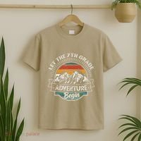Funny First Day Of School Let The 7th Grade Adventure Begin T-Shirt thumb 2