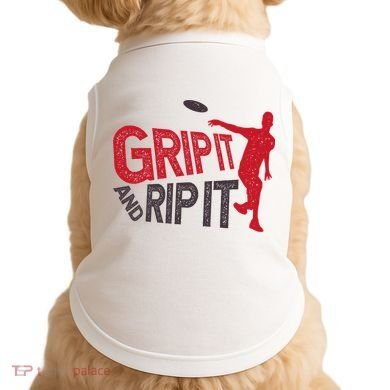 Funny Frisbee Disc Golf Shirt for Disc Golfer Doggie Tank