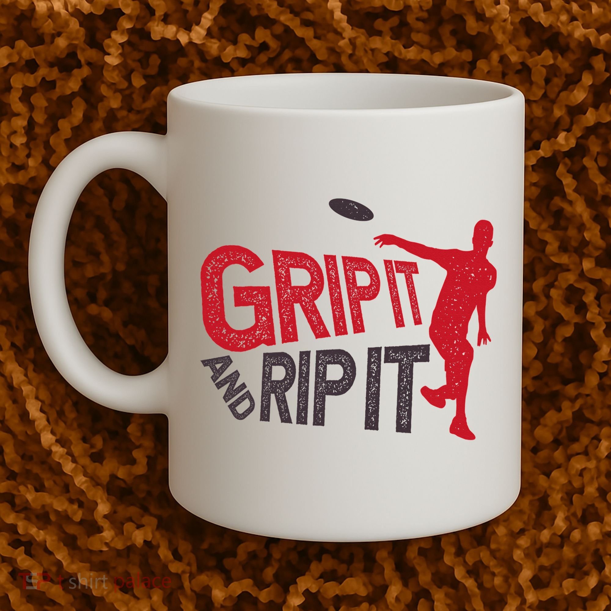 Funny Frisbee Disc Golf Shirt for Disc Golfer Coffee Mug