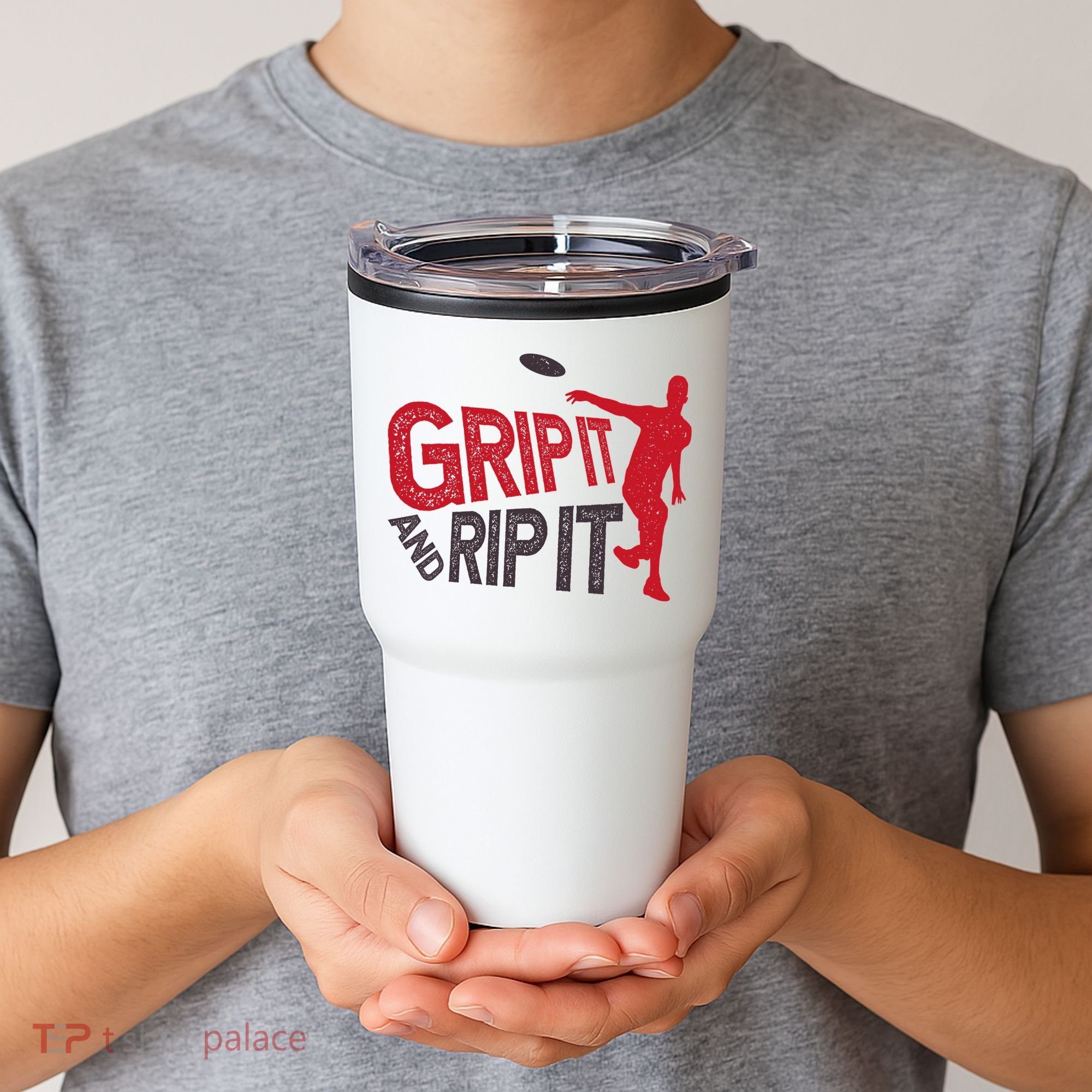 Funny Frisbee Disc Golf Shirt for Disc Golfer Tumbler