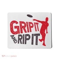 Funny Frisbee Disc Golf Shirt for Disc Golfer Mousepad thumb 0