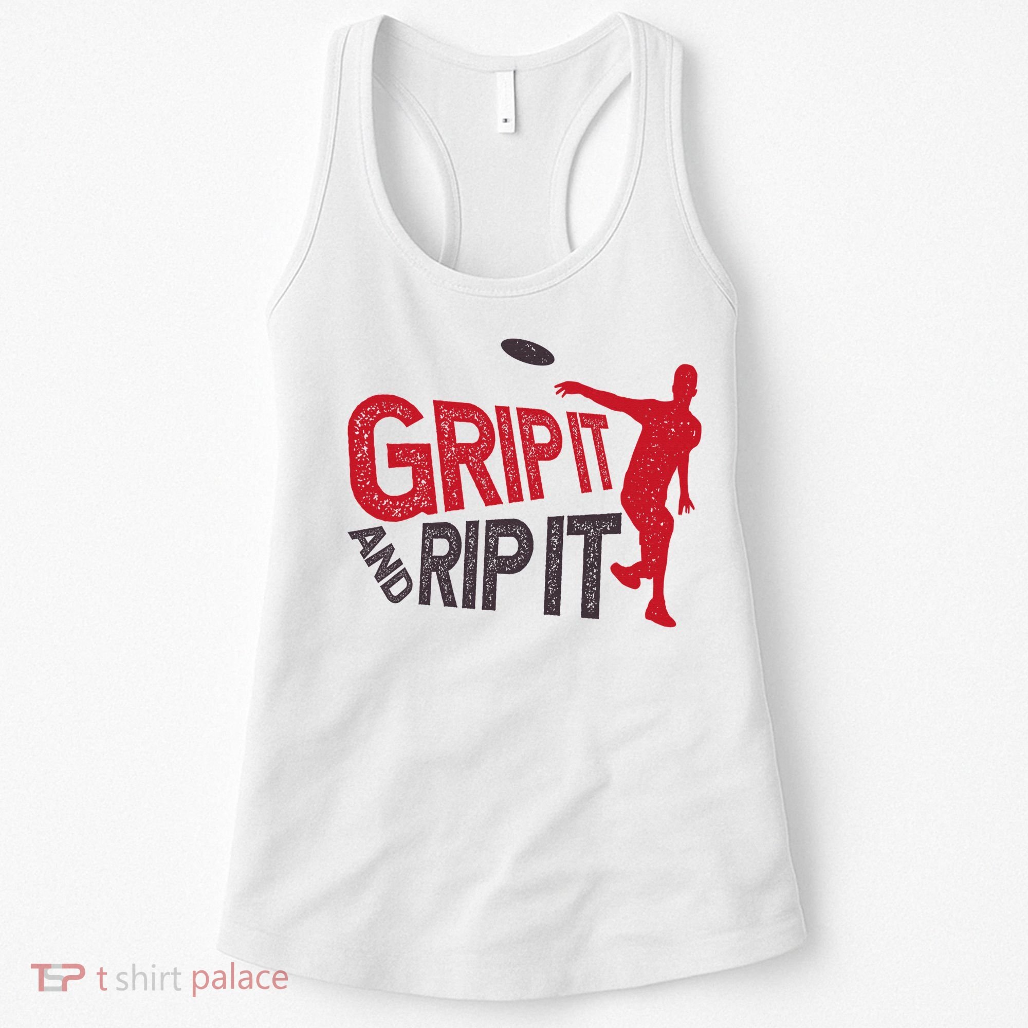 Funny Frisbee Disc Golf Shirt for Disc Golfer Women's Tank Top