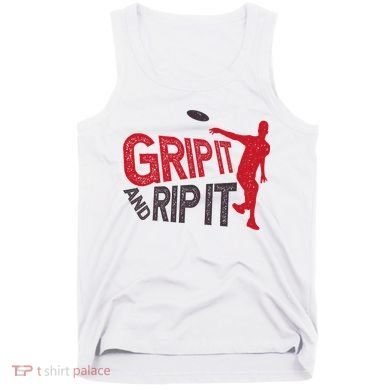 Funny Frisbee Disc Golf Shirt for Disc Golfer Tank Top