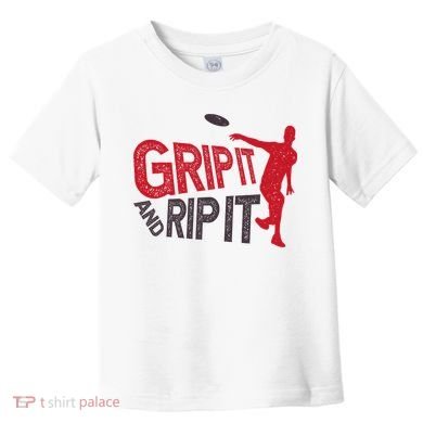 Funny Frisbee Disc Golf Shirt for Disc Golfer Toddler T-Shirt