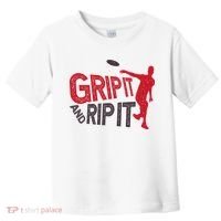 Funny Frisbee Disc Golf Shirt for Disc Golfer Toddler T-Shirt thumb 0