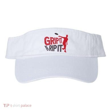 Funny Frisbee Disc Golf Shirt for Disc Golfer Visor