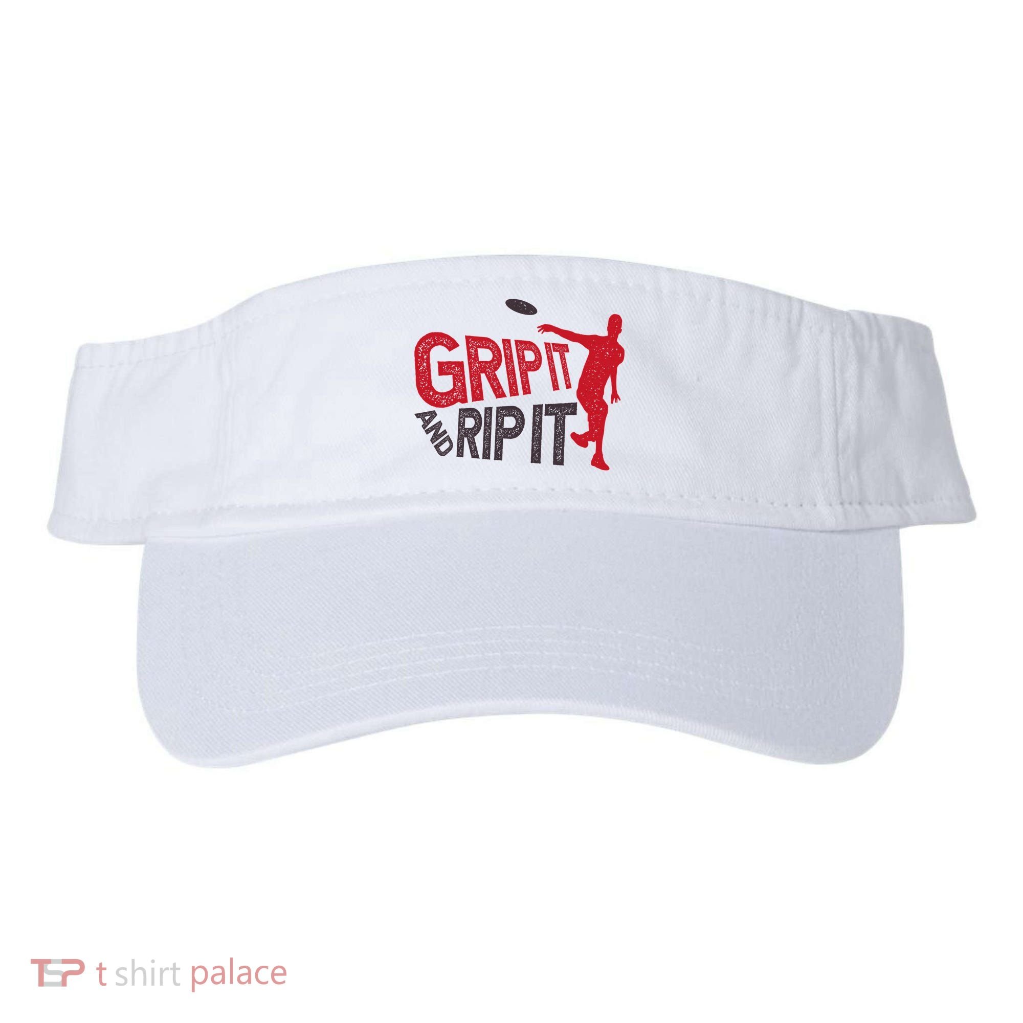 Funny Frisbee Disc Golf Shirt for Disc Golfer Visor