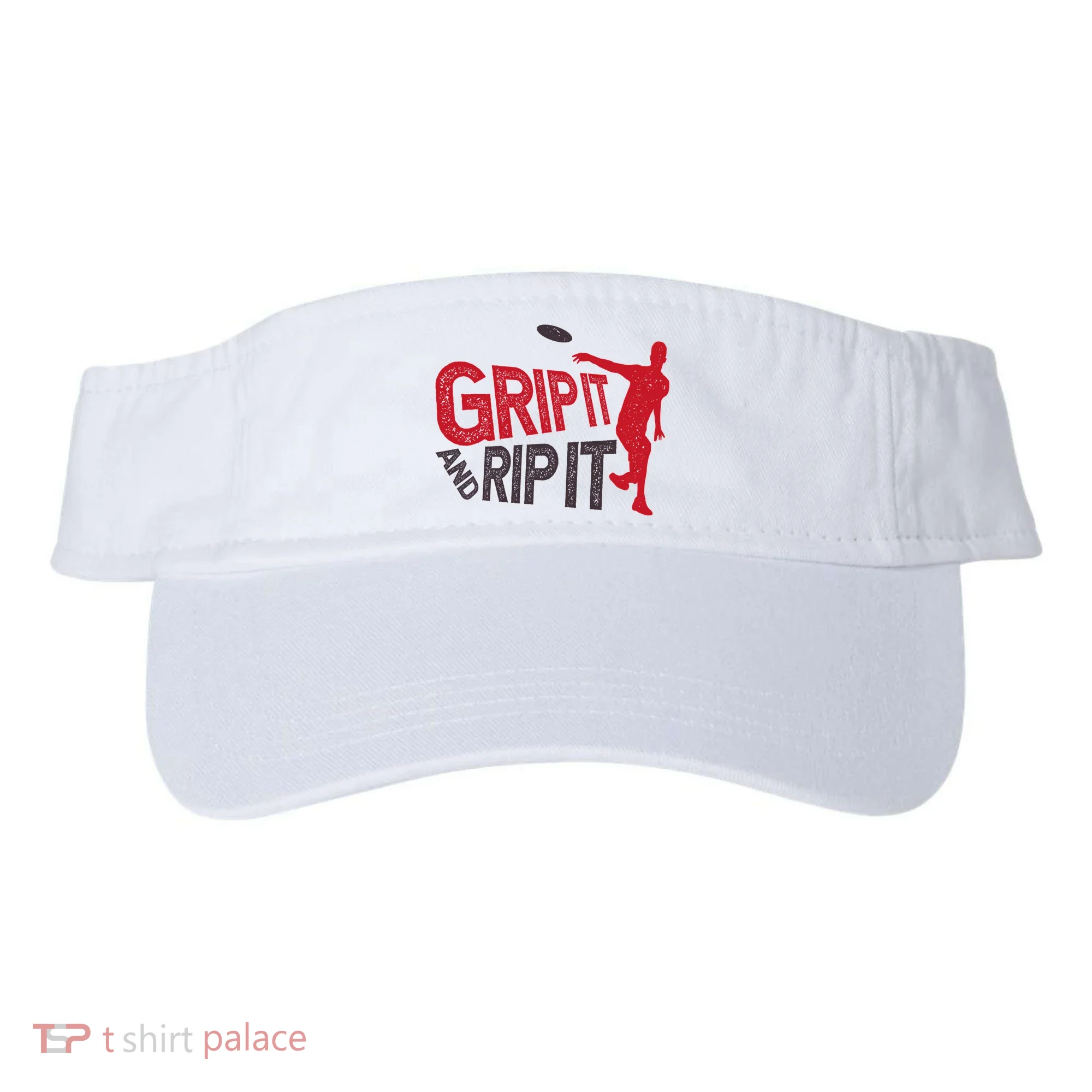 Funny Frisbee Disc Golf Shirt for Disc Golfer Visor
