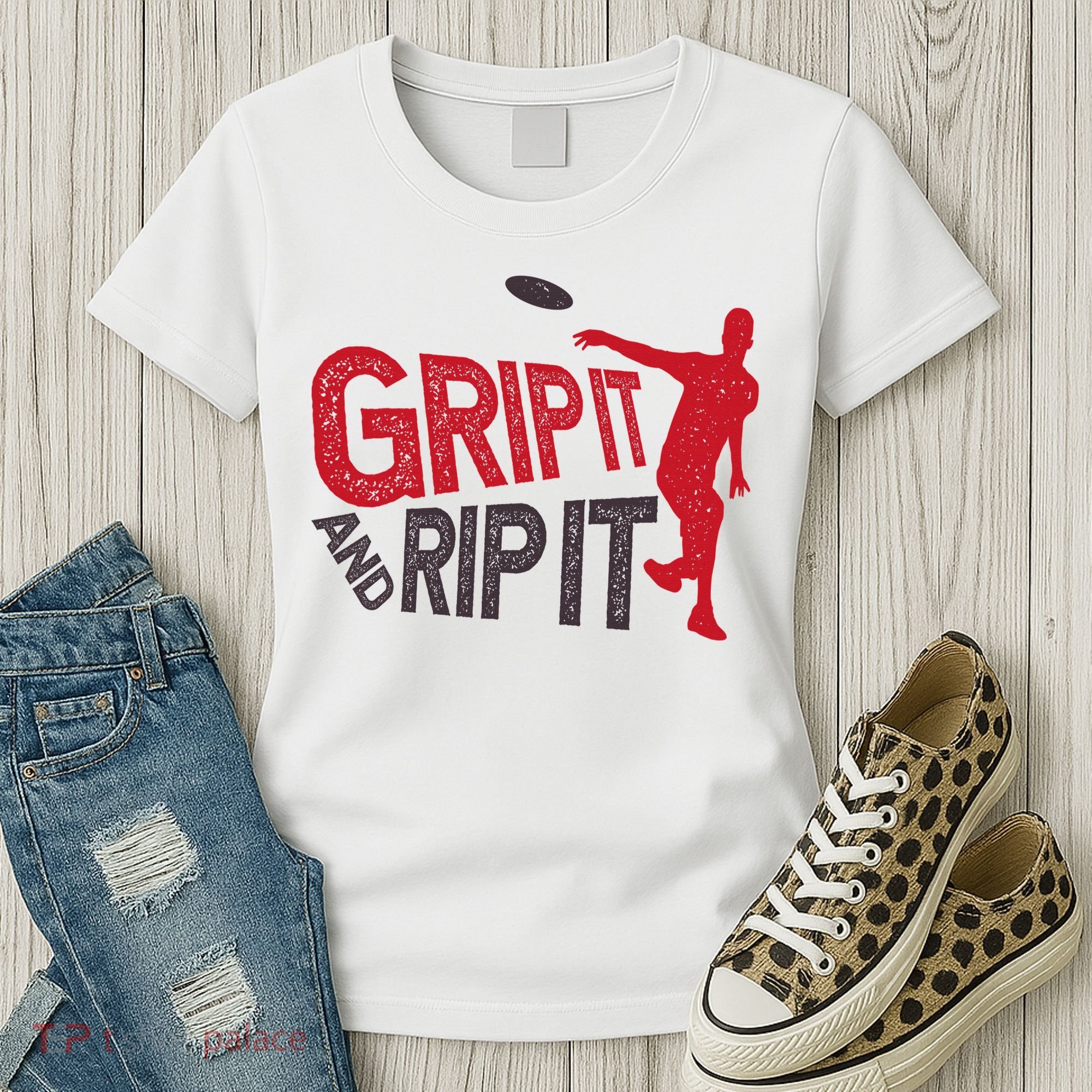 Funny Frisbee Disc Golf Shirt for Disc Golfer Women's T-Shirt
