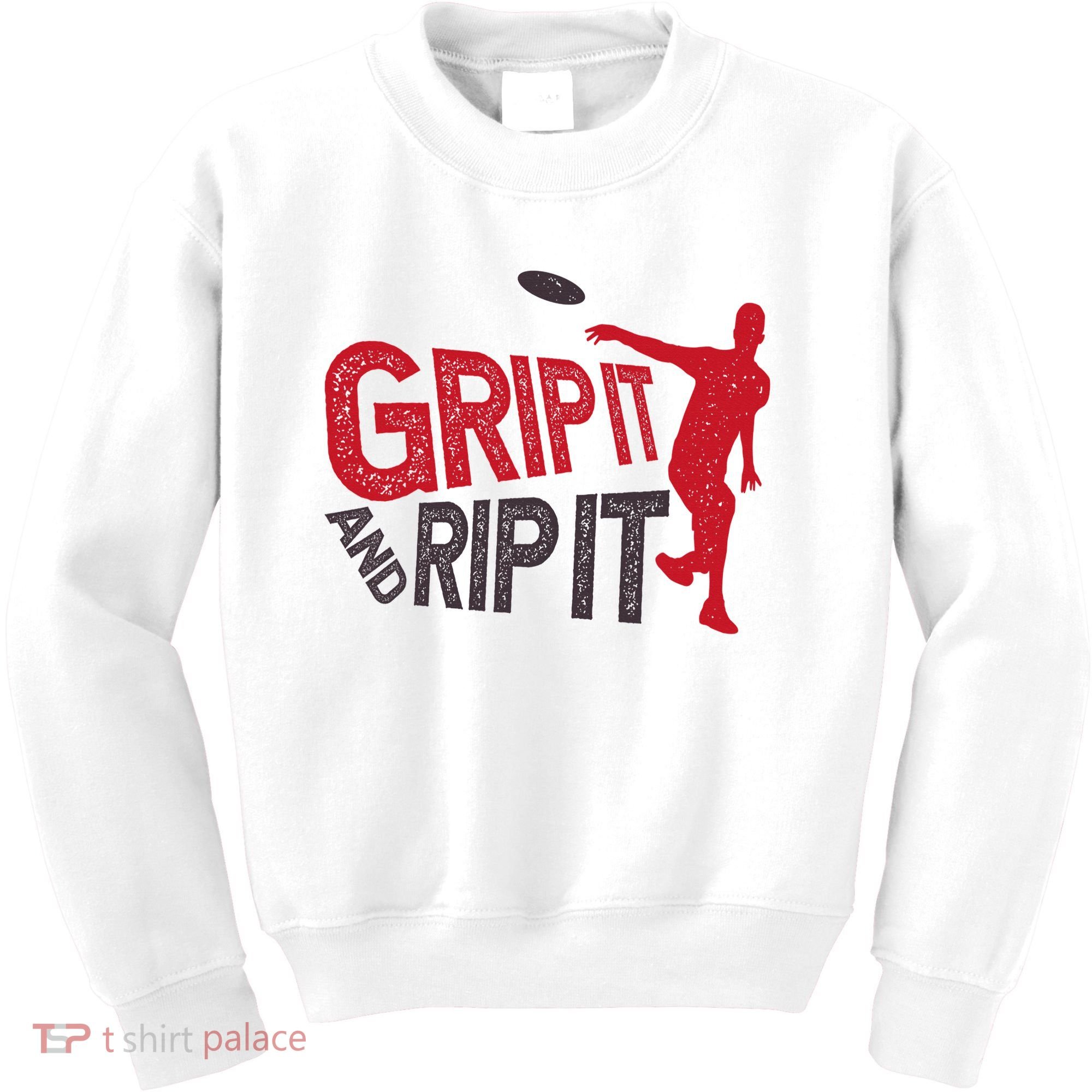 Funny Frisbee Disc Golf Shirt for Disc Golfer Kids Sweatshirt