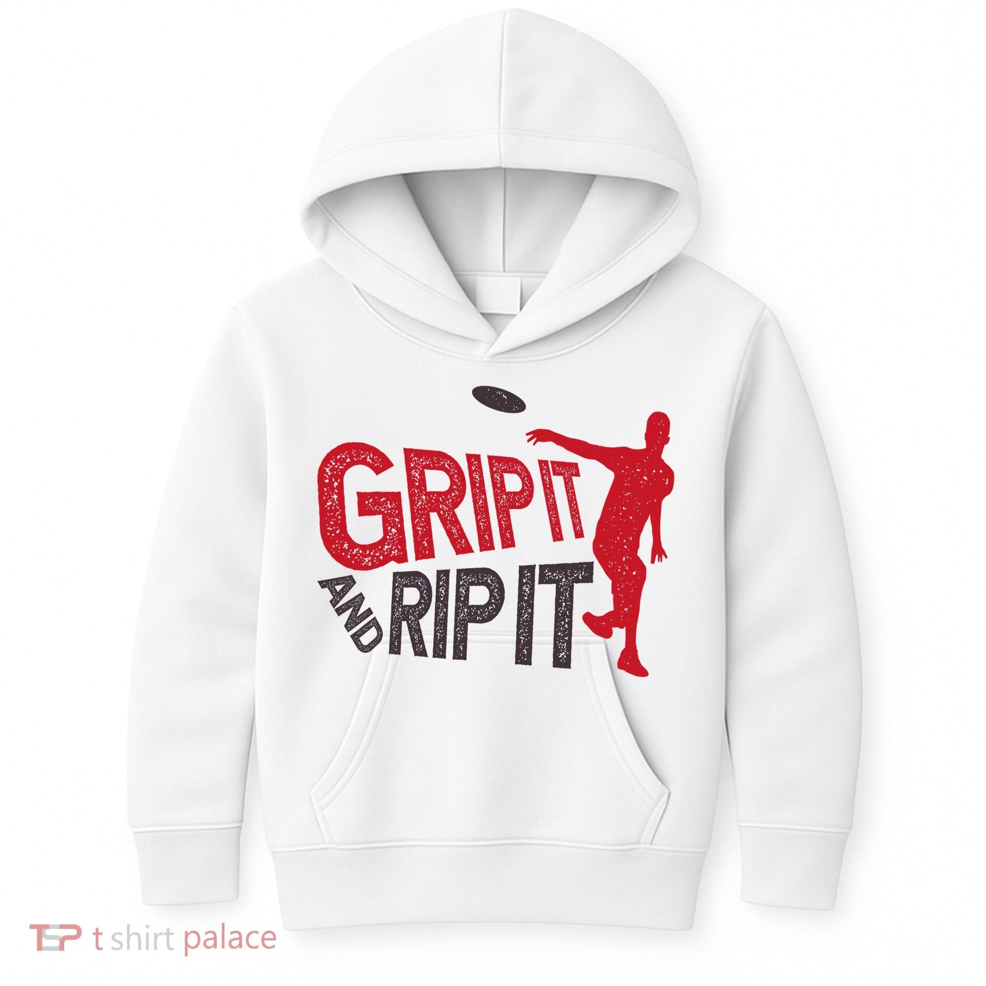 Funny Frisbee Disc Golf Shirt for Disc Golfer Kids Hoodie
