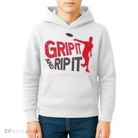 Funny Frisbee Disc Golf Shirt for Disc Golfer Kids Hoodie thumb 4