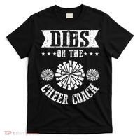 Funny Football Dibs On The Cheer Coach Pom Poms T-Shirt thumb 0