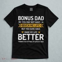 Funny FatherS Day Bonus Dad Gifts From Daughter Son Wife T-Shirt thumb 5