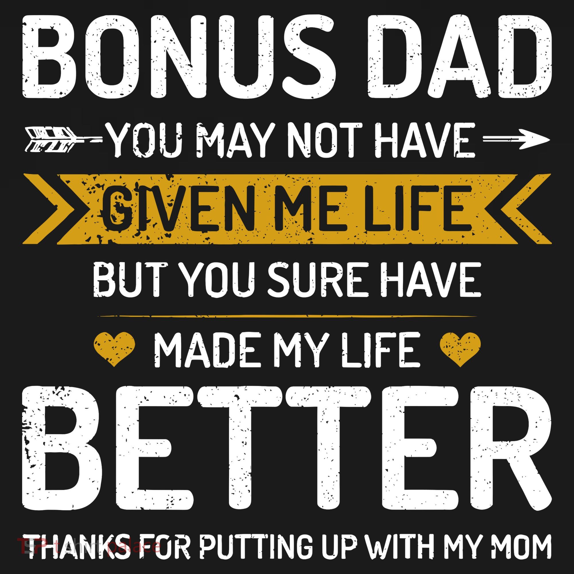 Funny FatherS Day Bonus Dad Gifts From Daughter Son Wife T-Shirt