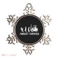 Funny Forklift Driver Operator Forklift Certified Forklift Ornament thumb 0