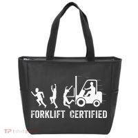 Funny Forklift Driver Operator Forklift Certified Forklift Tote Bag thumb 0