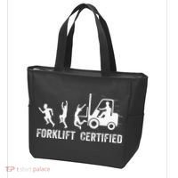 Funny Forklift Driver Operator Forklift Certified Forklift Tote Bag thumb 3