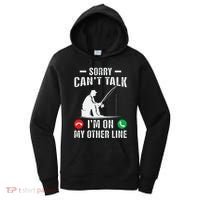 Funny Fishing Dad Funny Reel Cool Fish Bass Fishing Women's Hoodie thumb 0