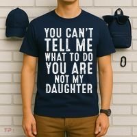Funny Father Daddy Gift From Daughter Fathers Day Dad T-Shirt thumb 6