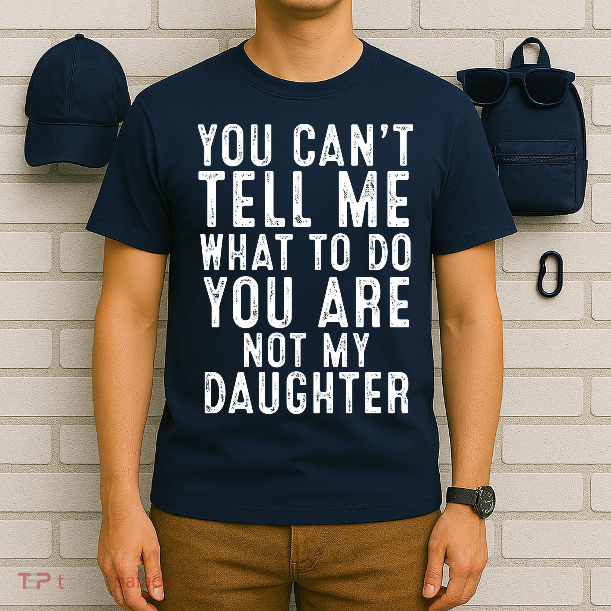 Funny Father Daddy Gift From Daughter Fathers Day Dad T-Shirt