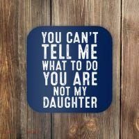 Funny Father Daddy Gift From Daughter Fathers Day Dad Coaster thumb 0