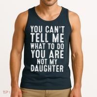 Funny Father Daddy Gift From Daughter Fathers Day Dad Tank Top thumb 3
