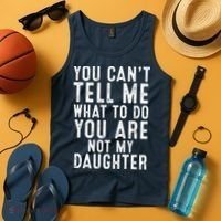 Funny Father Daddy Gift From Daughter Fathers Day Dad Tank Top thumb 4