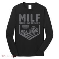 Funny Farm Dad Joke Farmer Mom Man I Love Farming Long Sleeve Shirt thumb 0