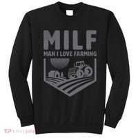 Funny Farm Dad Joke Farmer Mom Man I Love Farming Sweatshirt thumb 0