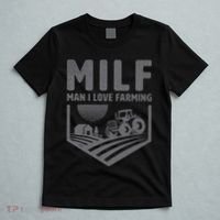 Funny Farm Dad Joke Farmer Mom Man I Love Farming T-Shirt thumb 5