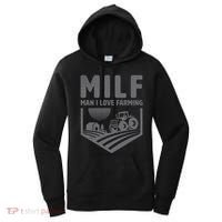 Funny Farm Dad Joke Farmer Mom Man I Love Farming Women's Hoodie thumb 0