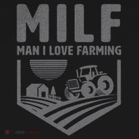 Funny Farm Dad Joke Farmer Mom Man I Love Farming Women's Hoodie thumb 2